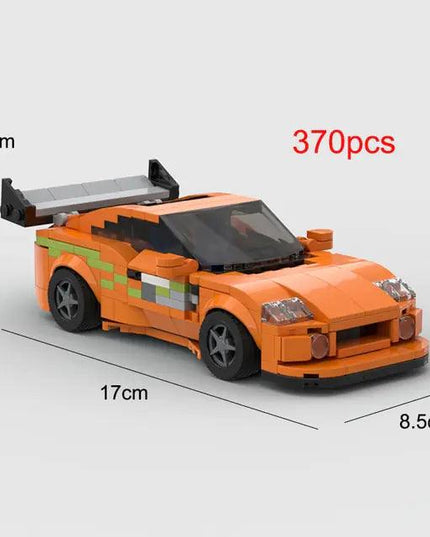 Supra Sports Car Building Blocks Brick