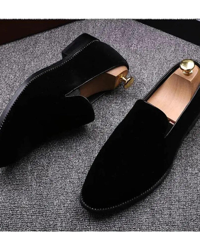 Red Bottom Suede Loafers