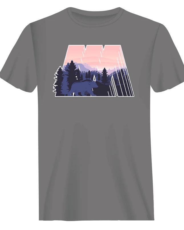 Geometric Camping T-Shirt
