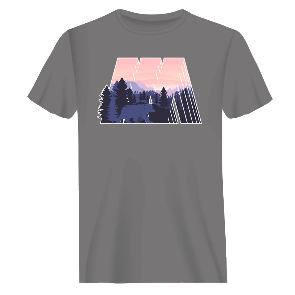 Geometric Camping T-Shirt