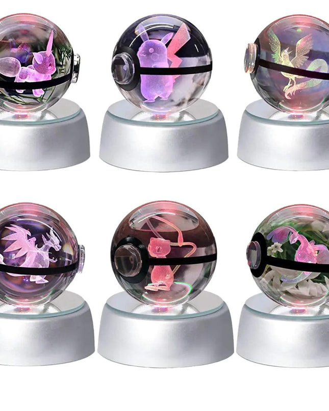 Pokémon Crystal Ball 3D Toys