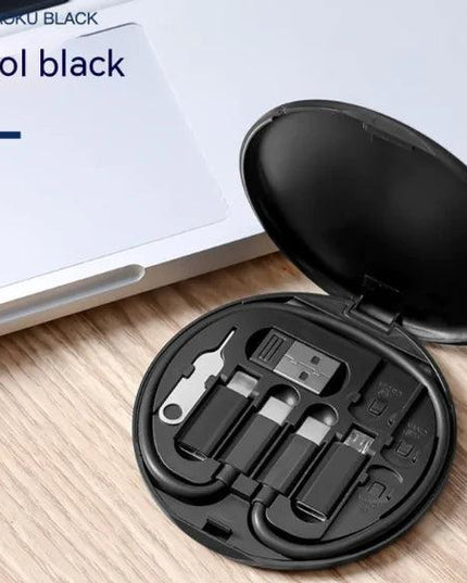 5-in-1 Portable Data Cable & Storage Box