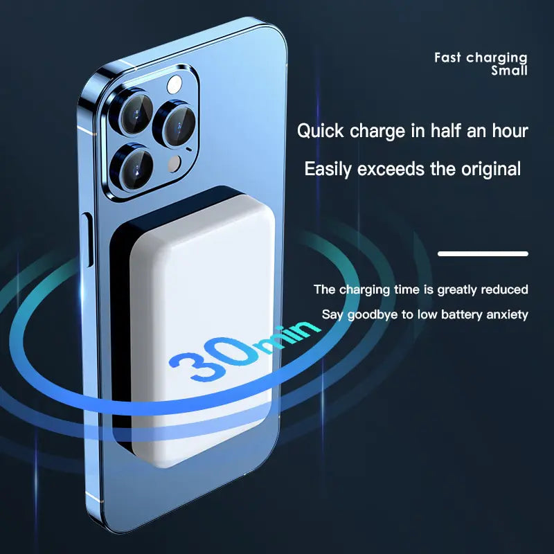 10000mAh Mini Wireless Power Bank