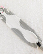 Grey Leather Shell / 130cm