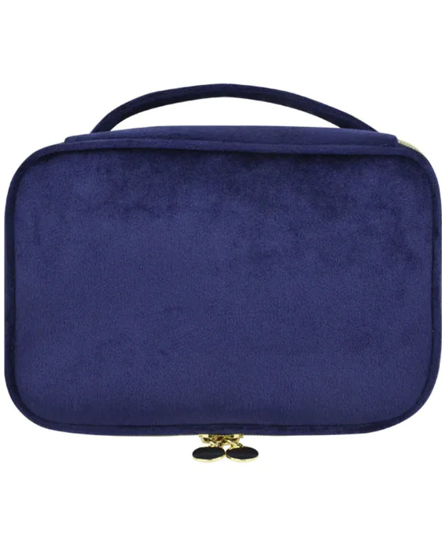 Portable Velvet Cosmetic Bag