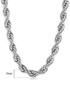 7mm Silver / 55 Centimeters