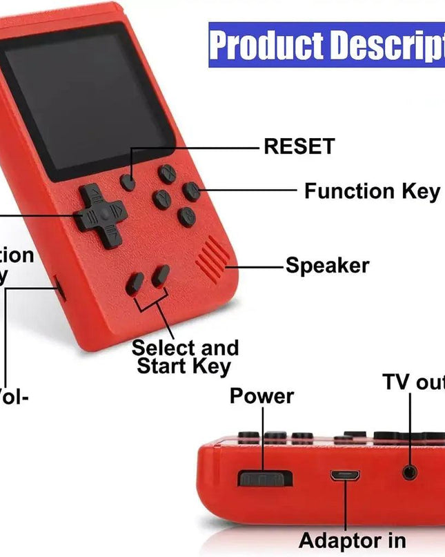 Classic Portable Mini Video Game Console