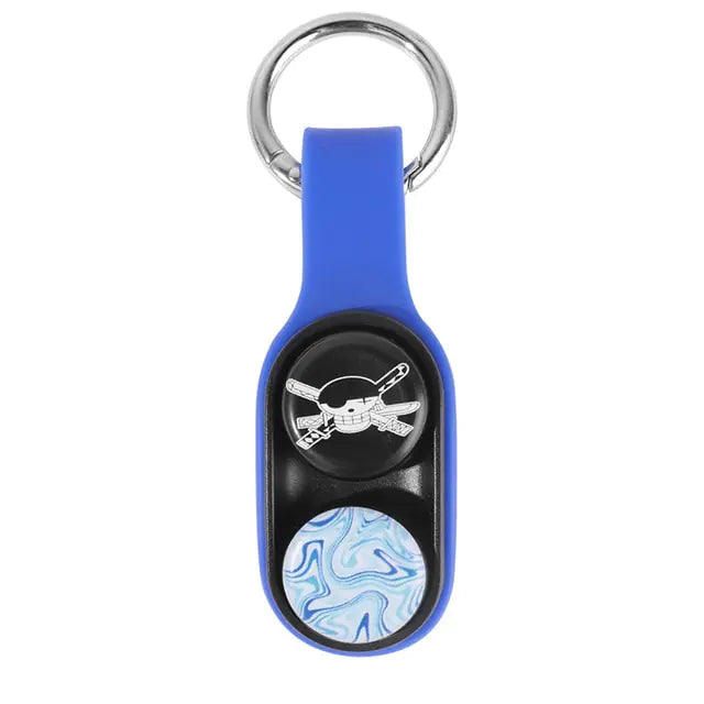 Fingertip Rotary Elastic Magnet Keychain