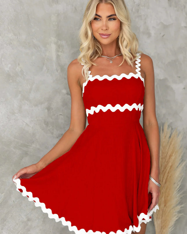 Women's Short Suspender Dress