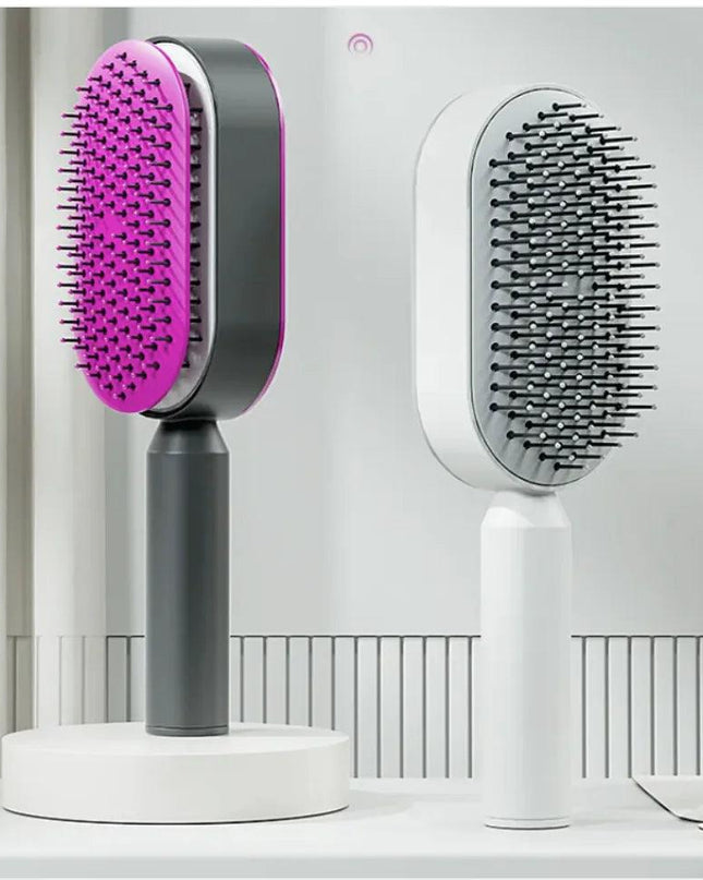 Women’s 3D Hair Growth Self-Cleaning Hair Brush