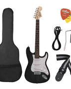 Black and white pickguard