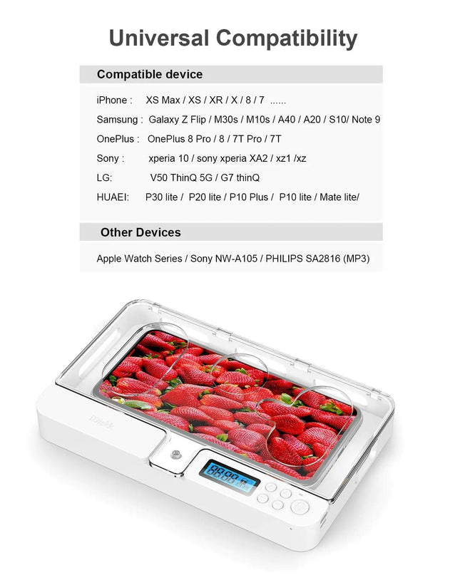 Portable Smart Timer Phone Locker Box