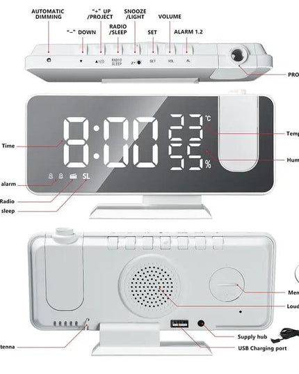 LED Digital Projection Clock
