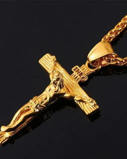 Religious Jesus Cross Necklace