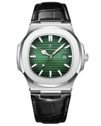 Silver Case Green Surface