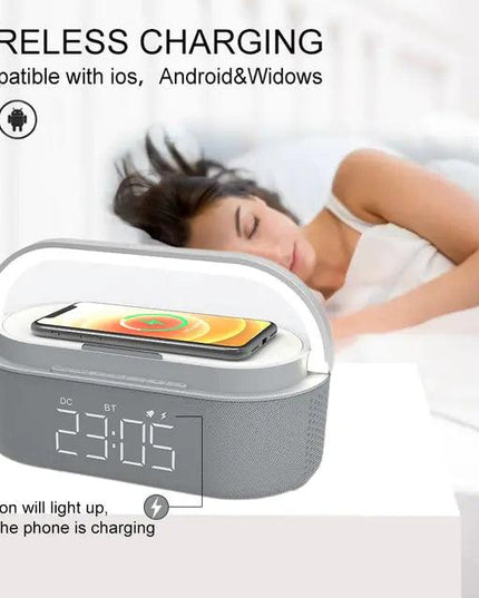 Wireless Charging Pad Alarm Clock