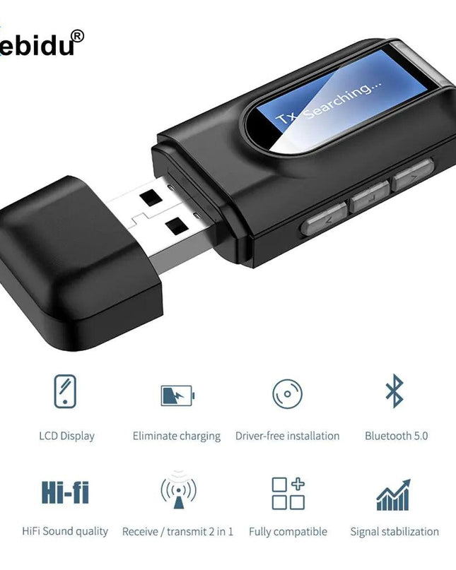 USB Bluetooth Receiver Transmitter Adapter