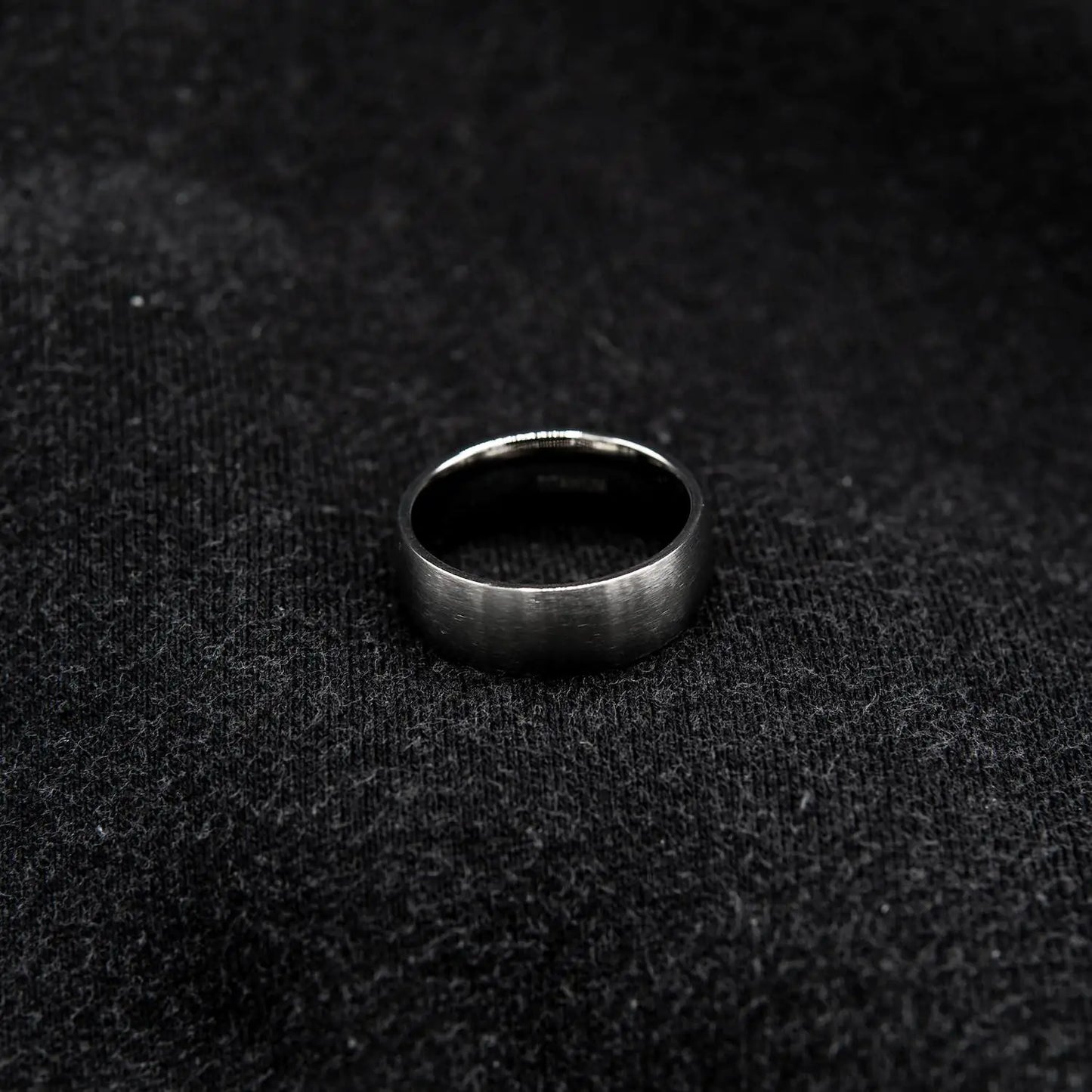 Men Minimalist Wedding Band Engagement Ring