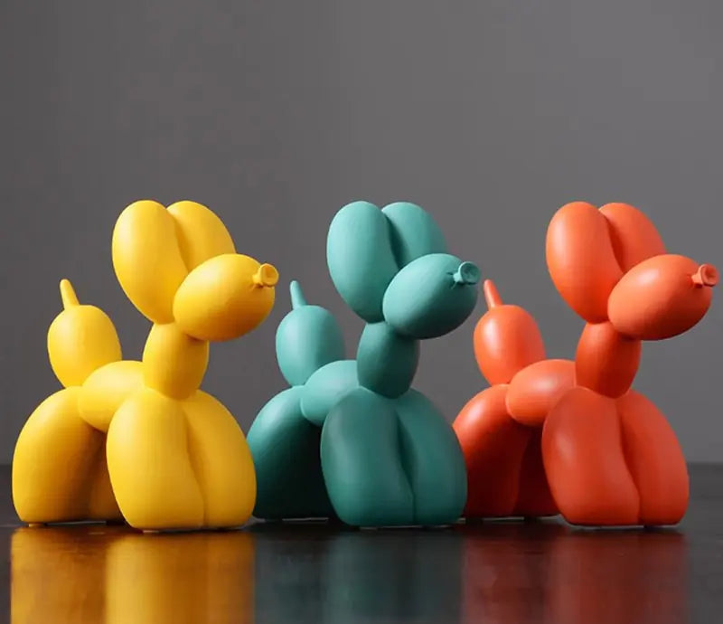 Balloon Dog Figurines