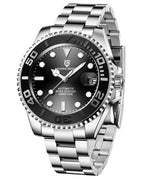 Black circle and black face