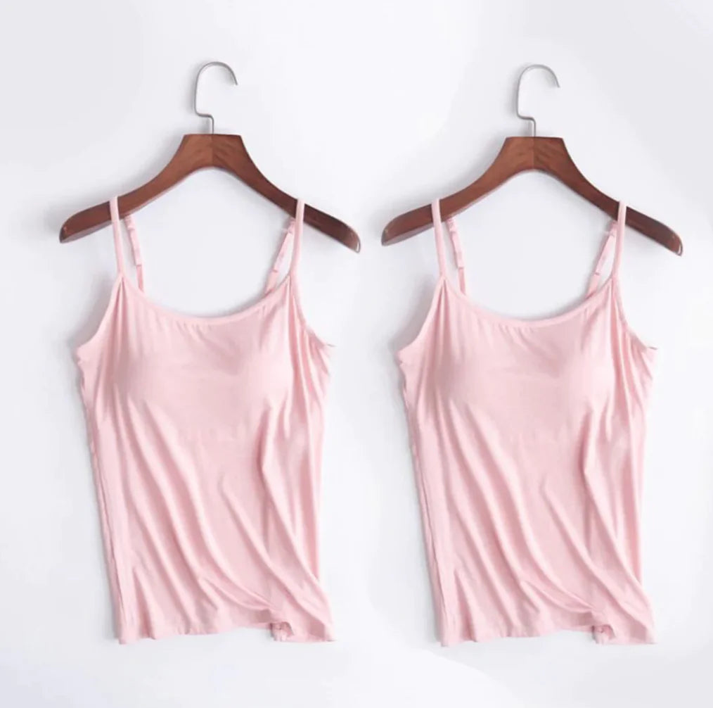 Built-In Bra Sleeveless Yoga Sports