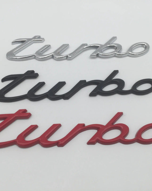 3D Car Badge Emblem Sticker