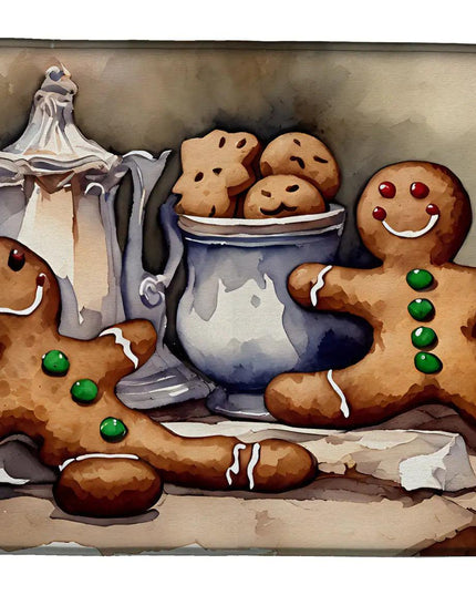 Christmas Gingerbread Dish Drying Mat