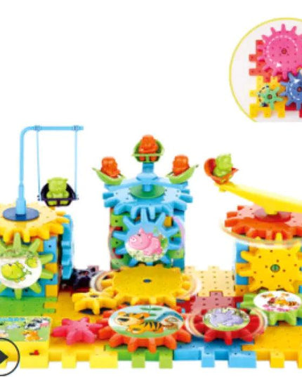 Kids' Creative Block Puzzle Set