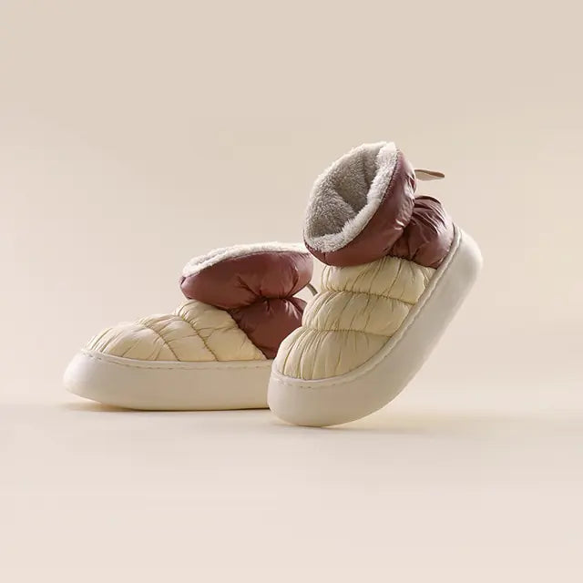 Indoor Outdoor High Top Plush Lining Shoes