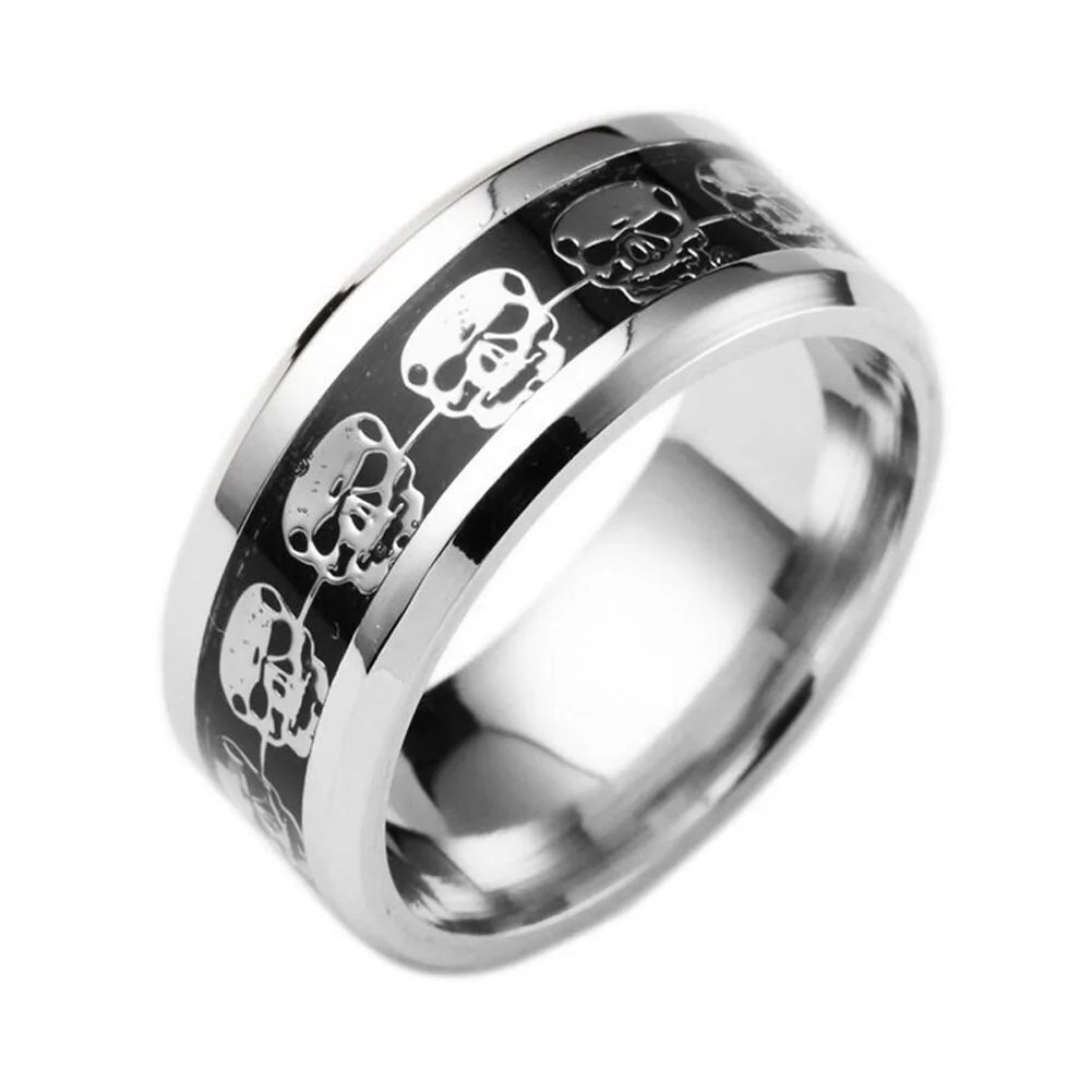 Stainless Steel Skull Ring