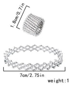 Silver Transparent Crystal