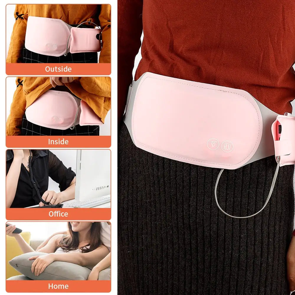 Electric Heated Waist Band Electric Abdominal Massager