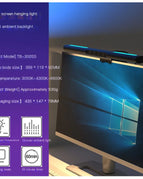 New-Aluminum alloy asymmetric light source 500mm long with colorful backlight / 5W