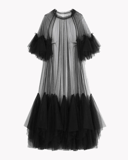 See Through Tulle Dress
