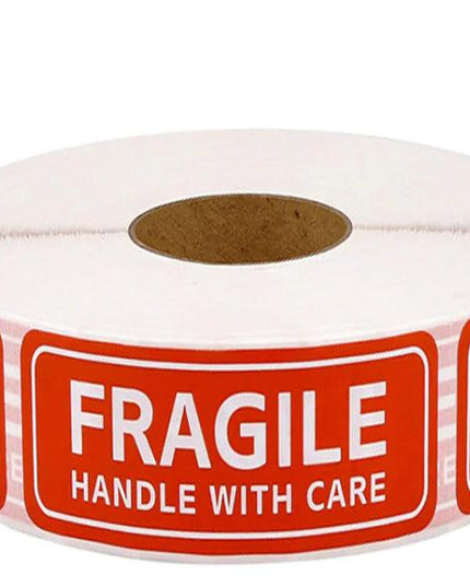 Handle Care Fragile Stickers