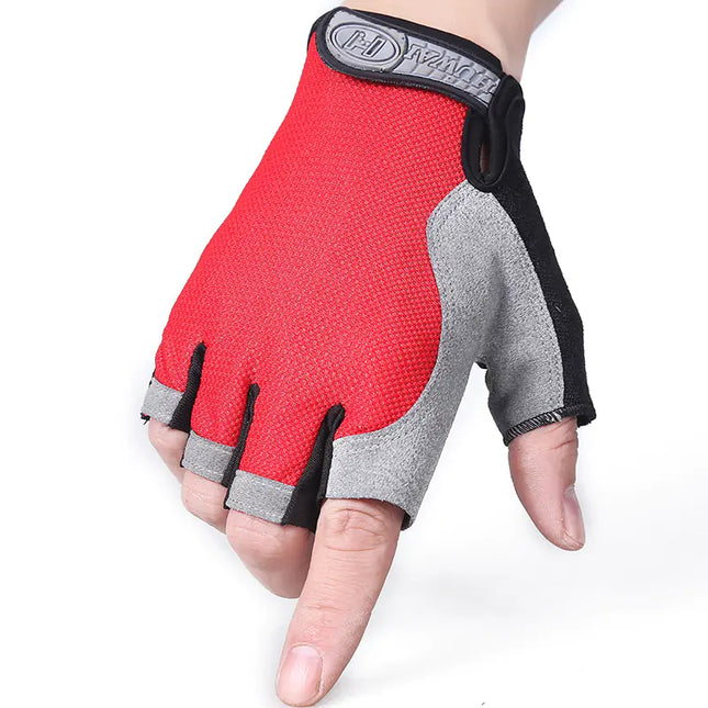 Winter Half-Finger Cycling Gloves