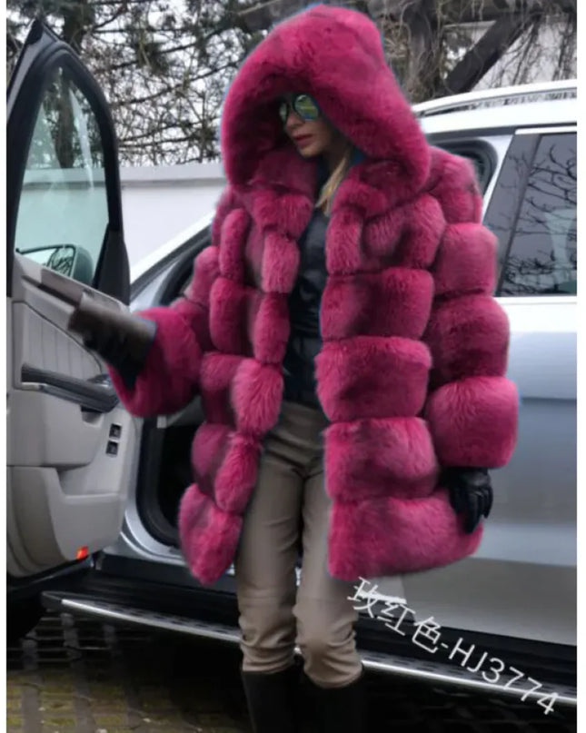 Women's Luxury Faux Fur Jacket
