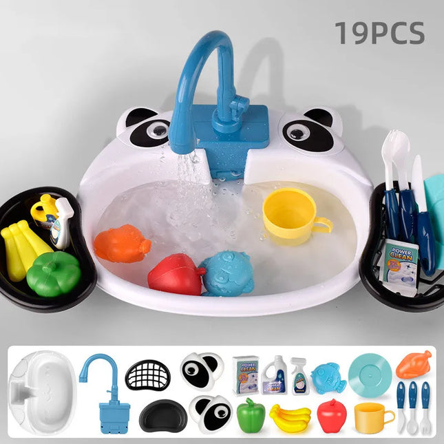 Stylish Vegetable Basin Cycle Washbasin Play Set
