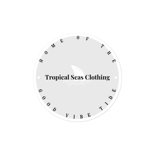 New Tropical Seas Logo stickers