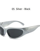 05 Silver  -  Black / UV400 Goggles