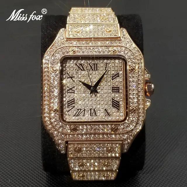 MISSFOX Ice Out Watch