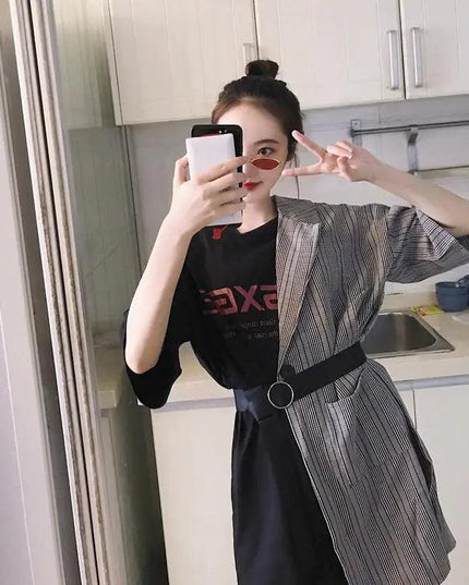 Chic Versatility Letter Dress