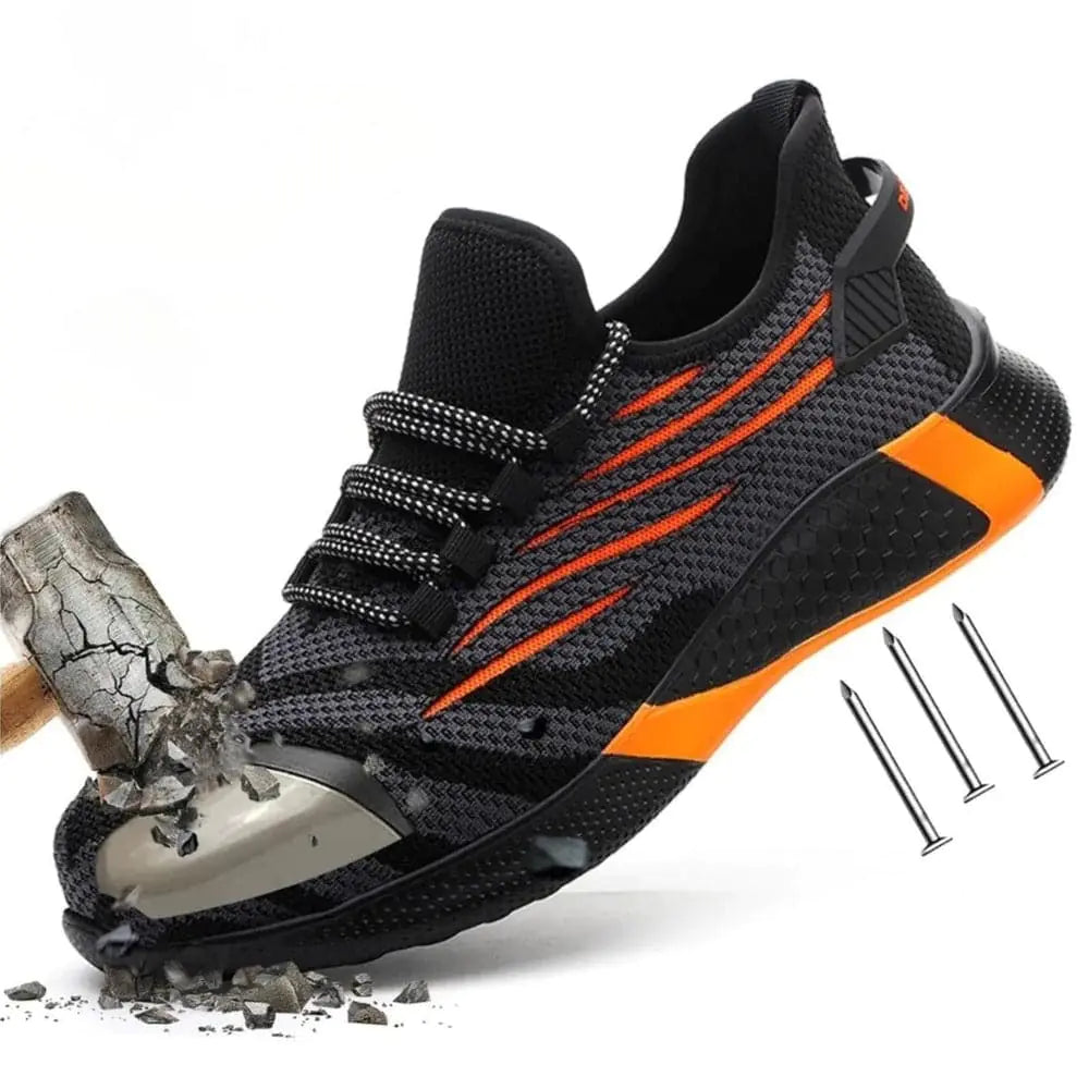 Puncture-Proof Work Safety Shoes