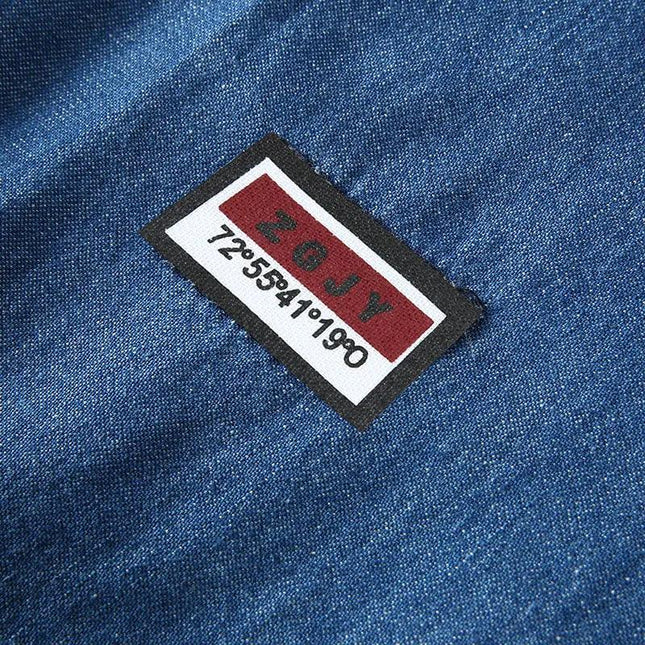 Plus Size Denim Shirt