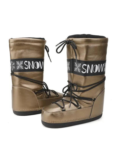 Niche Warm Portable Leg Warmers Black High Space Boots