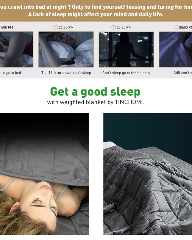 Weighted Blanket Adult Full Queen Size