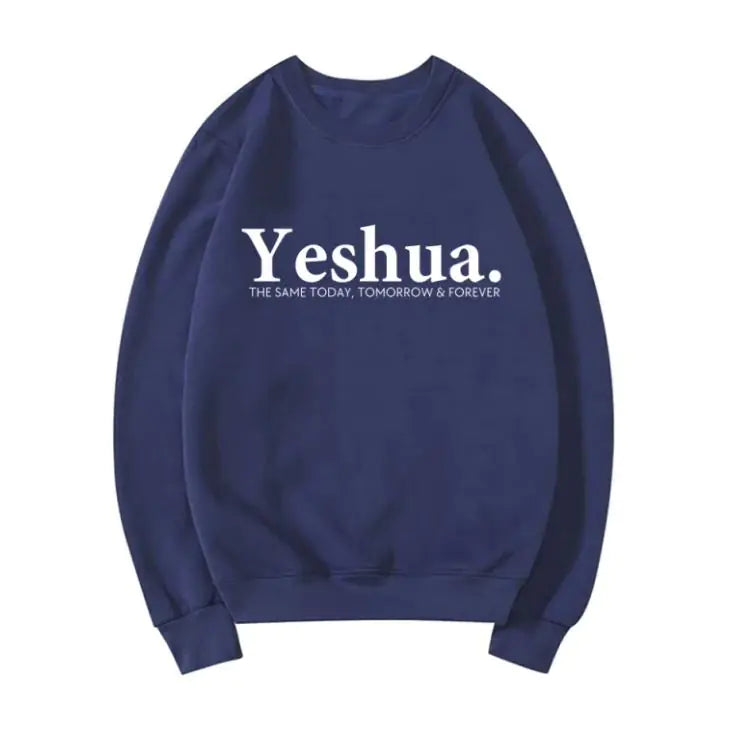 Vintage Yeshua Christian Sweatshirt Christian Apparel Faith