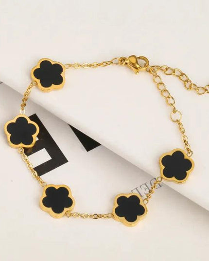 Flora Petal Stainless Jewelry Set