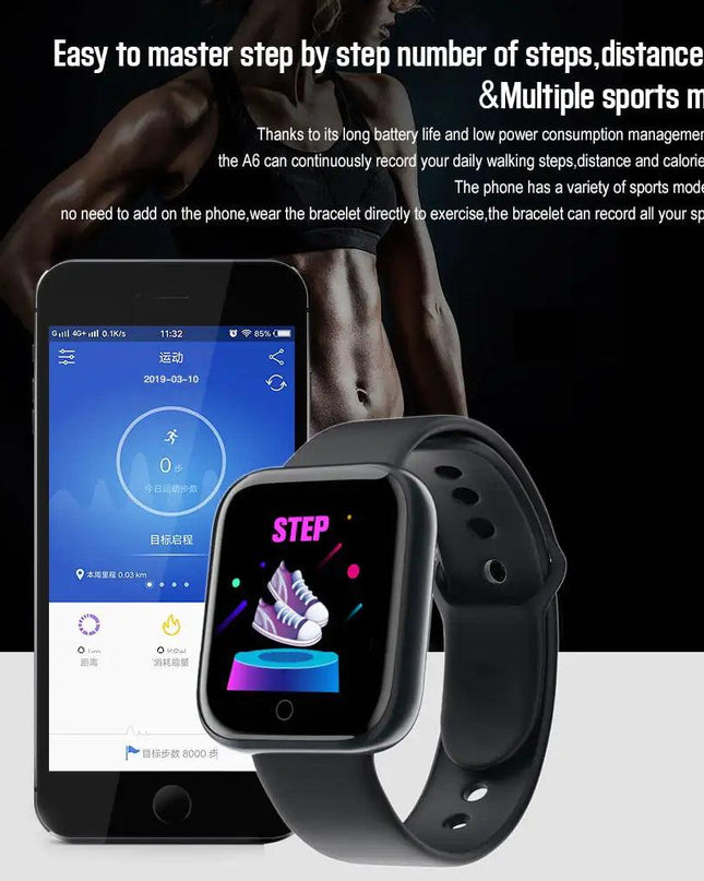 Waterproof Sport Fitness Smart Watch
