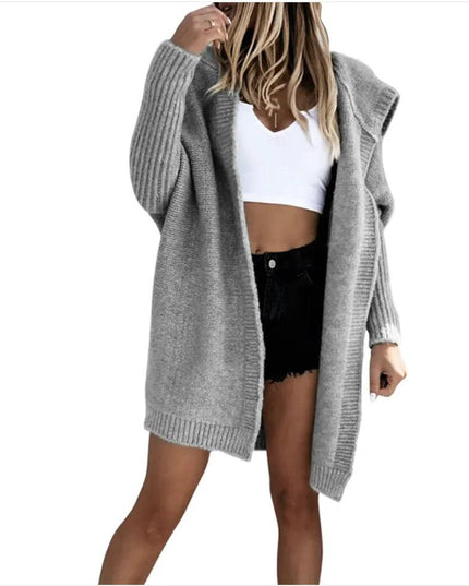 Loose knit cardigan